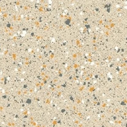 Diopside vinyl flooring in cream with amber and grey flecks