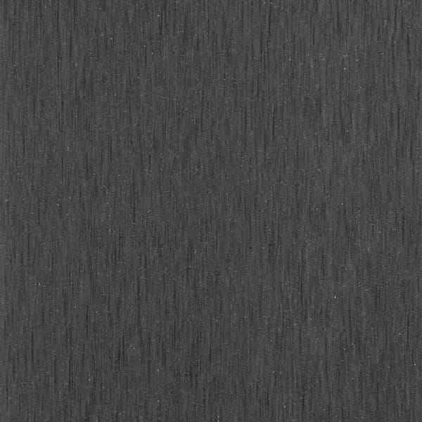Composite decking board in Greystone, a dark grey woodgrain finish