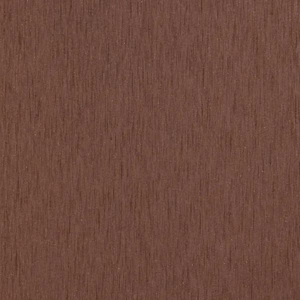 Composite decking board in Red Rock, a red-brown woodgrain finish