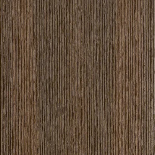 Composite decking board in Stockman Brown, a mid brown woodgrain finish