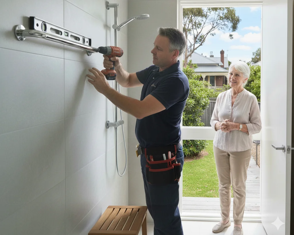 Grab Bar Installation for Seniors