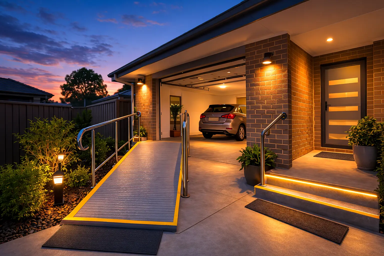 Garage Entry Safer for Seniors